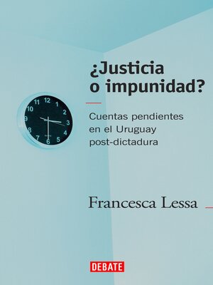 cover image of ¿Justicia o impunidad?